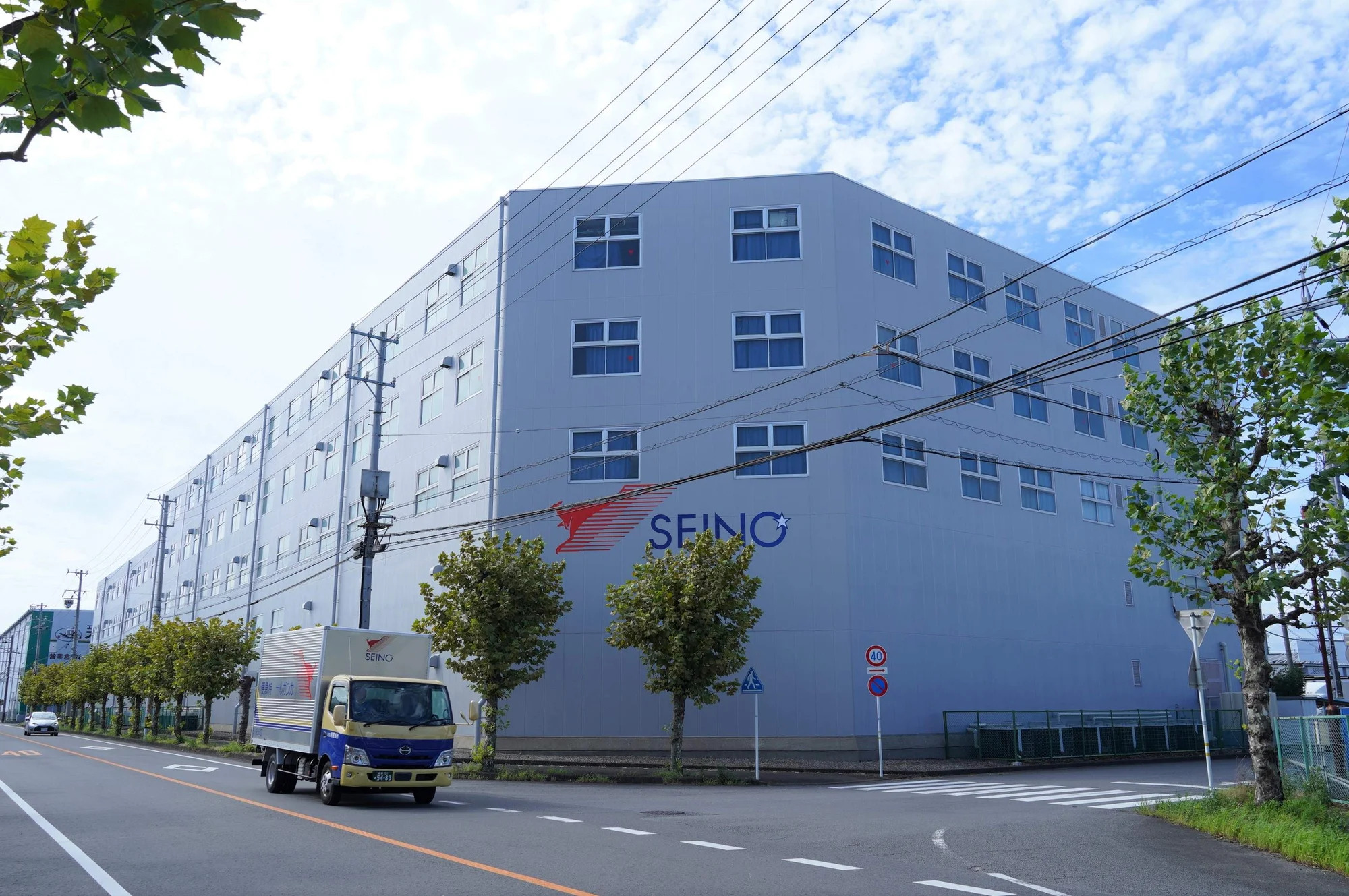 岐阜物流センター外観図