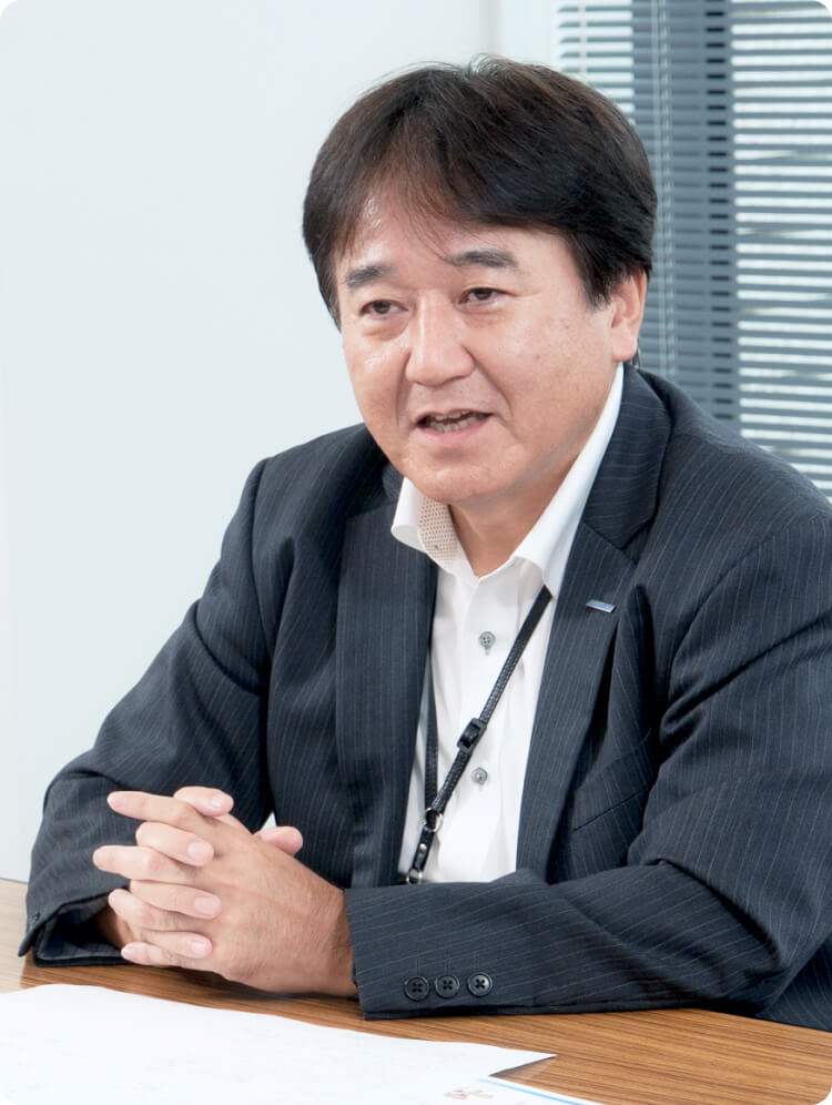 インタビュー風景