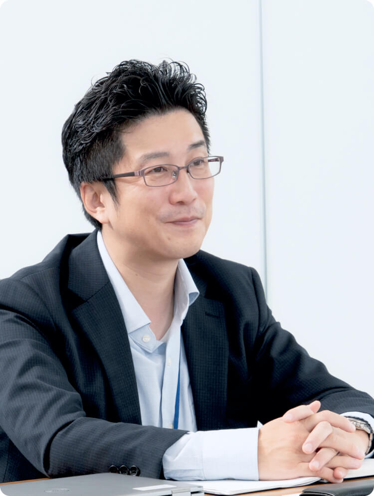 インタビュー風景