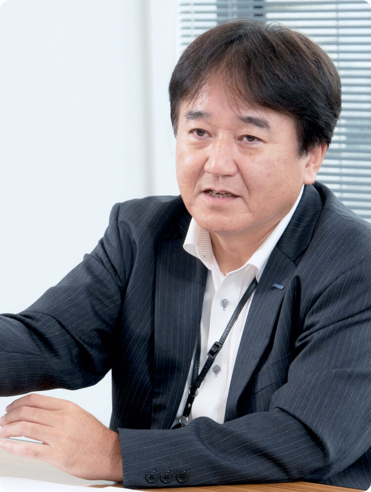 インタビュー風景