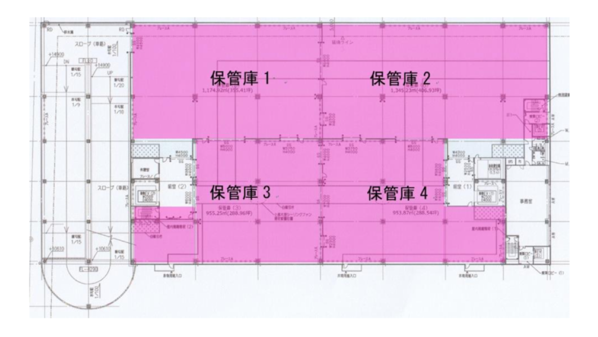 深川支店 4F〜5F 平面図