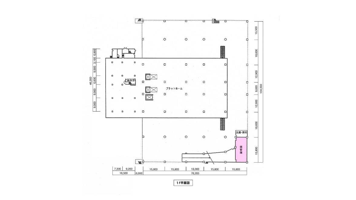 神戸物流センター 1F 平面図