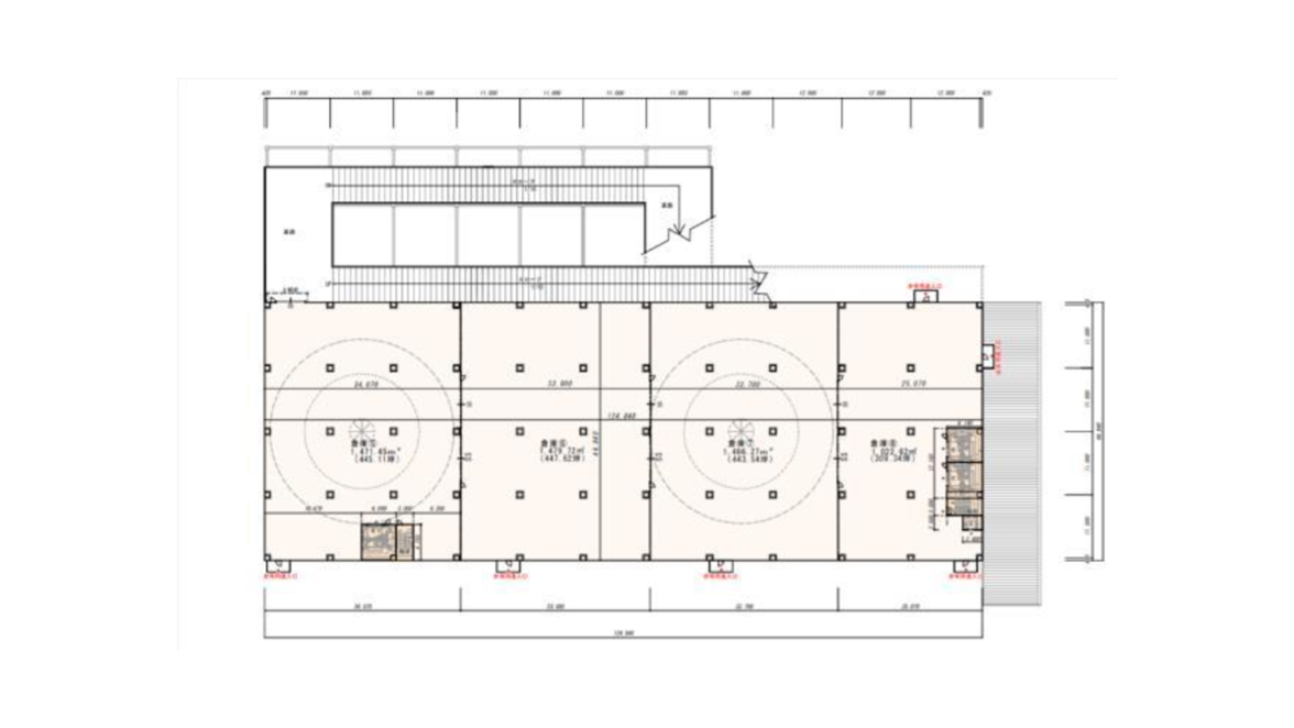 名古屋西支店 4F 平面図
